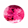 pink tourmaline oval