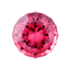 pink tourmaline round