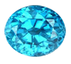 blue zircon oval