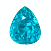 blue zircon pear
