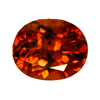 brown zircon oval