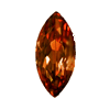 brown zircon marquise