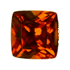 brown zircon cushion