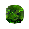 green tourmaline cushion