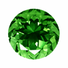 green tourmaline round