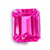 Pink Sapphire Octagon