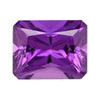 violet / purple sapphire octagon