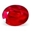 Oval Ruby