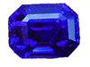 Blue Sapphire Octagon