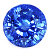 Round Ceylon Sapphire By Gandhi