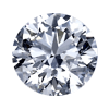 Round White Sapphire